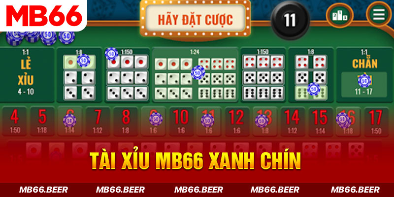 Tài Xỉu MB66 xanh chín