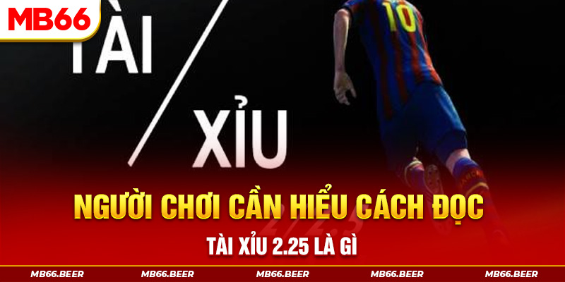 Người chơi cần hiểu cách đọc tài xỉu 2.25 là gì